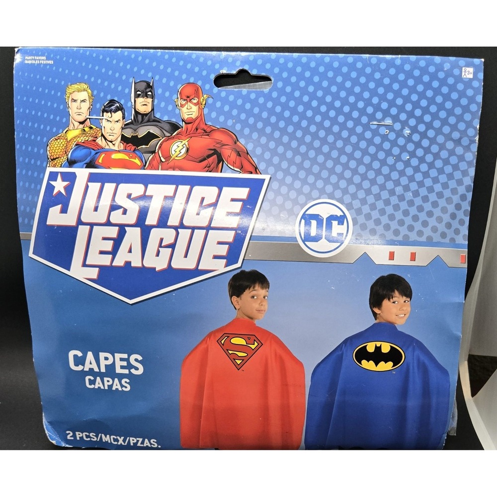 Young Child‎ Batman & Superman Capes DC Comics
